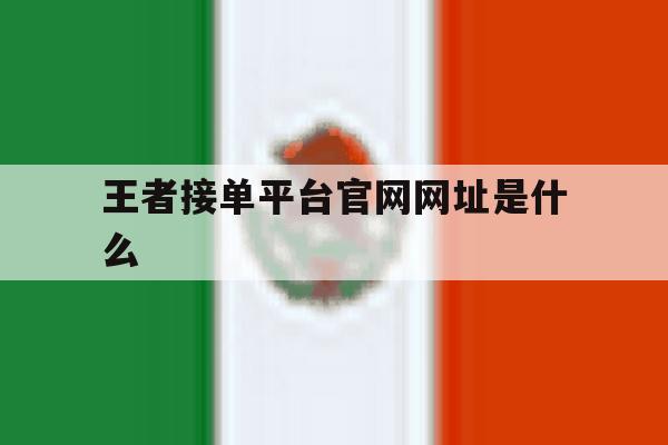 王者接单平台官网网址是什么 王者接单平台官网网址是什么
