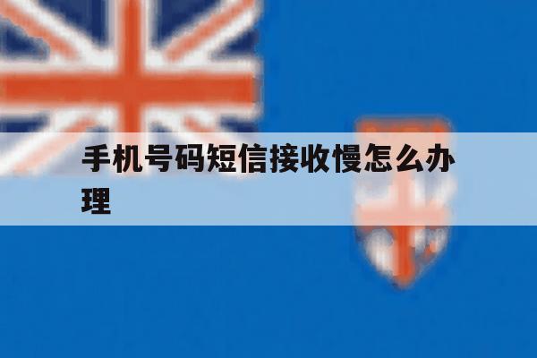手机号码短信接收慢怎么办理 手机号码短信接收慢怎么办理