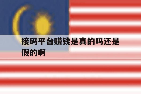 接码平台赚钱是真的吗还是假的啊 接码平台赚钱是真的吗还是假的啊