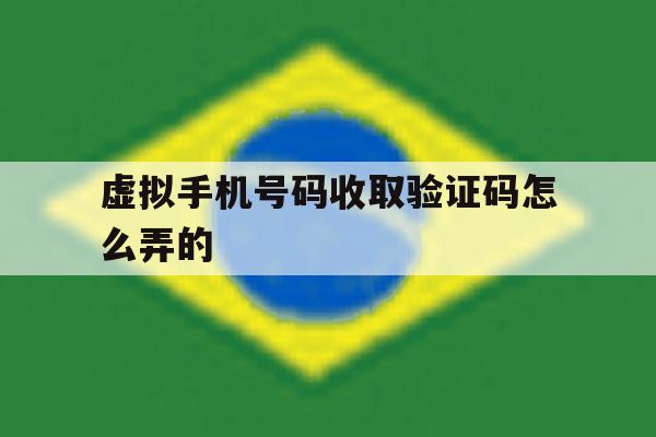 虚拟手机号码收取验证码怎么弄的 虚拟手机号码收取验证码怎么弄的