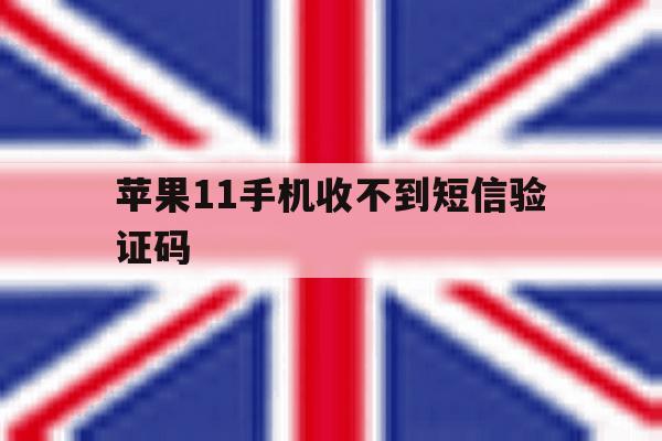 苹果11手机收不到短信验证码 苹果11手机收不到短信验证码