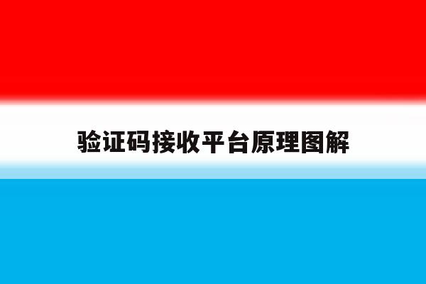 验证码接收平台原理图解 验证码接收平台原理图解