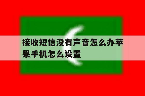 关于接收短信没有声音怎么办苹果手机怎么设置的信息 关于接收短信没有声音怎么办苹果手机怎么设置的信息