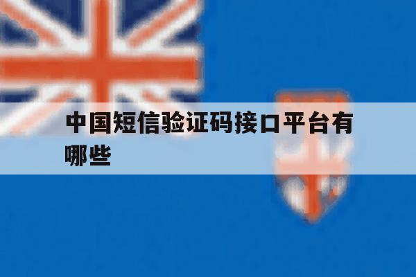 中国短信验证码接口平台有哪些 中国短信验证码接口平台有哪些