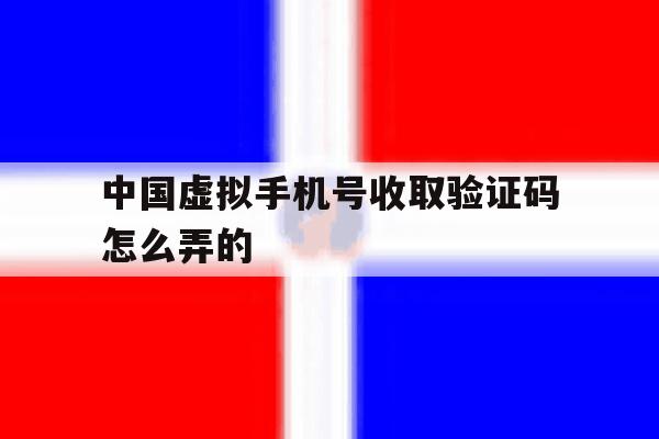 中国虚拟手机号收取验证码怎么弄的 中国虚拟手机号收取验证码怎么弄的