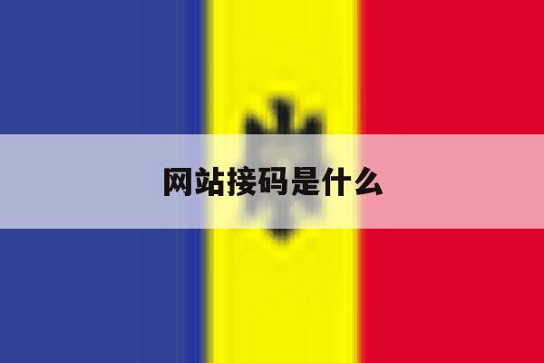 网站接码是什么 网站接码是什么
