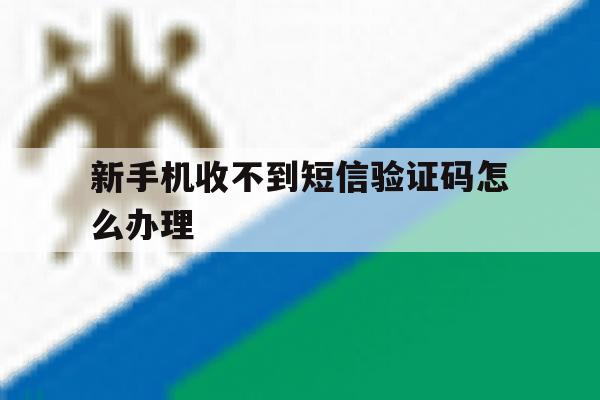 新手机收不到短信验证码怎么办理 新手机收不到短信验证码怎么办理
